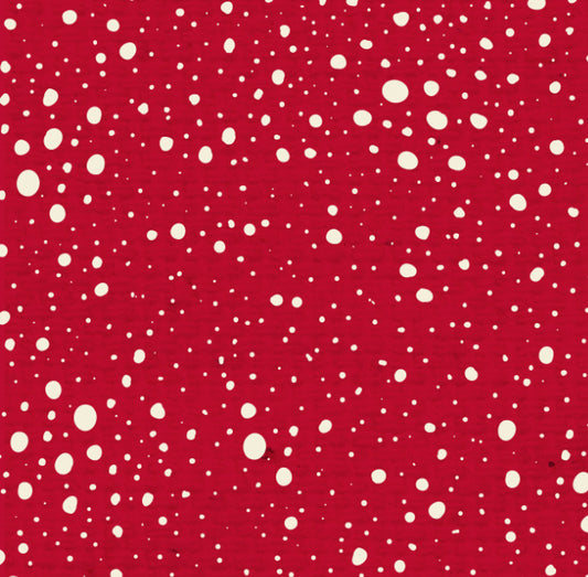 Spattered Red Wagon Cardstock