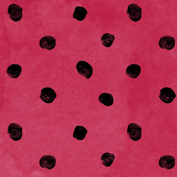 Red Wagon Lady Bug Dots Cardstock 37-103