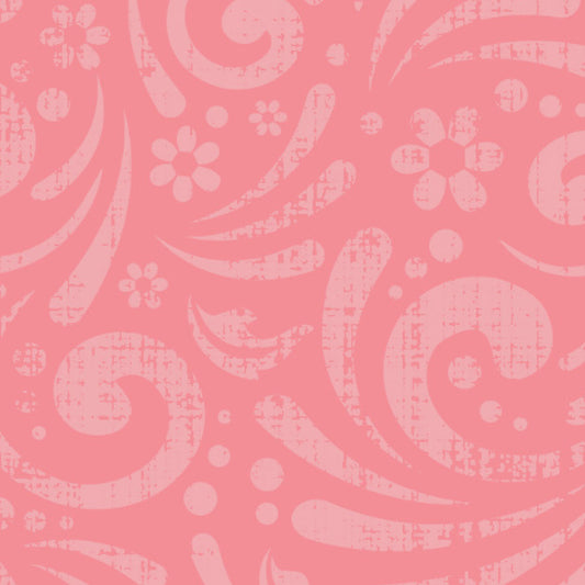 Pink Geranium Flourish Cardstock 37-103 (Copy)