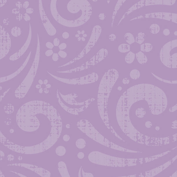 Vintage Lilac Flourish Cardstock 37-103