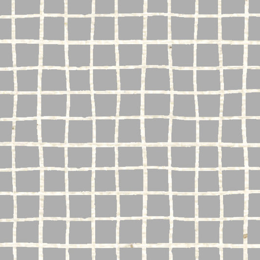 Cobblestone Gray Doodle Graph Cardstock 37-103
