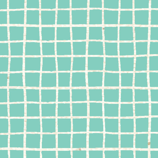 Sea Foam Doodle Graph Cardstock 37-103