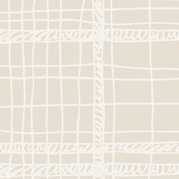 Baby's Breath Messy Plaid Cardstock 37-103