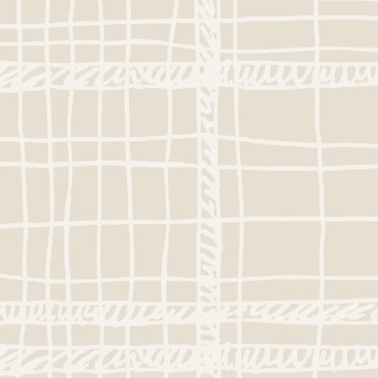 Baby's Breath Messy Plaid Cardstock 37-103