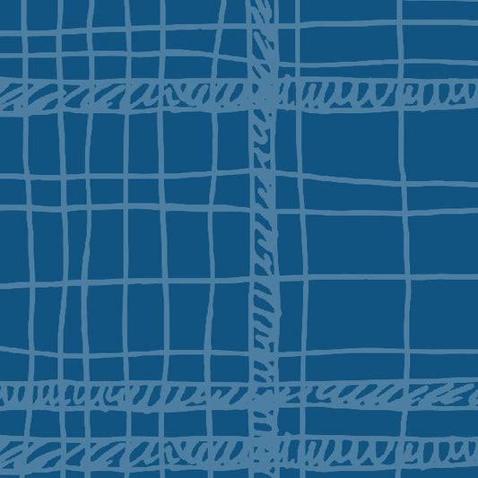 Blueberry Pie Messy Plaid Cardstock 37-103