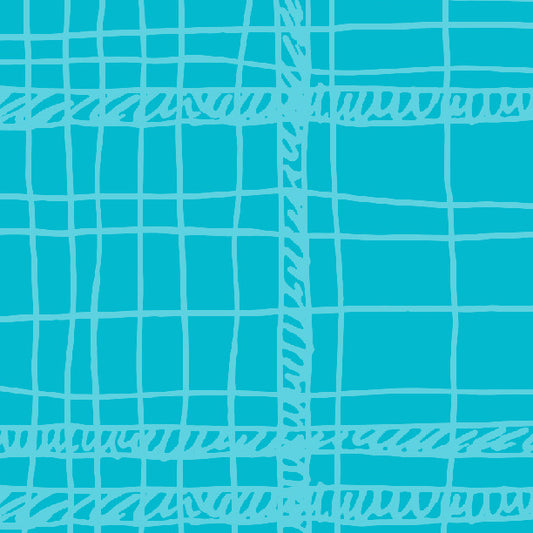 Bluebird Messy Plaid Cardstock 37-103