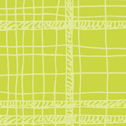 Sweet Pea Messy Plaid Cardstock 37-103