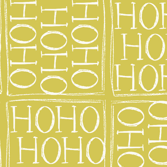 Ho Ho Ho Pistachio Cardstock 37-106