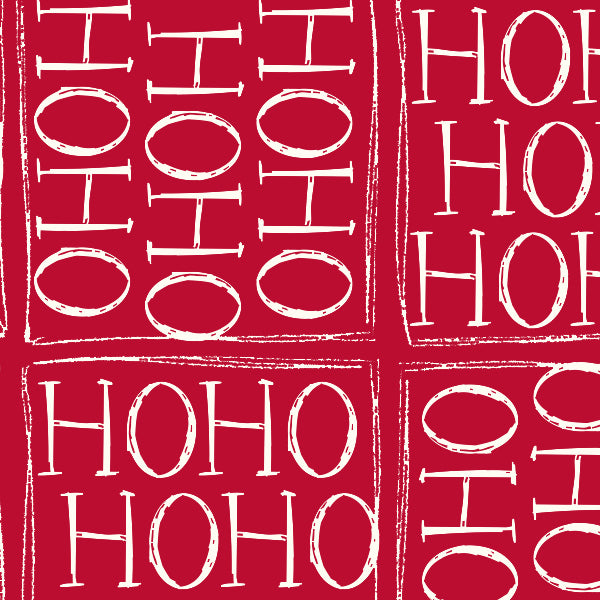 Ho Ho Ho Red Wagon Cardstock 37-106