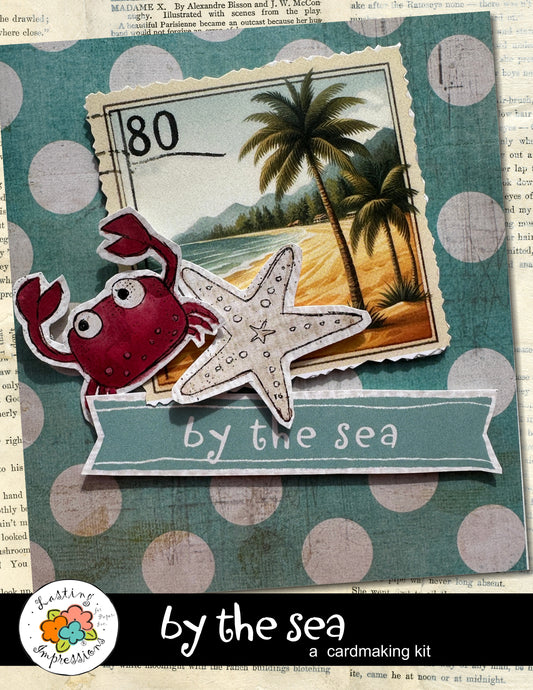 By the Sea Card Kit - Create 2 each of 4 cards