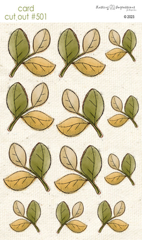 CCO 501 Card Cut Out #501 Autumn Leaves