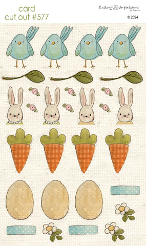 CCO 577 Card Cut Out # 577 Easter Minis