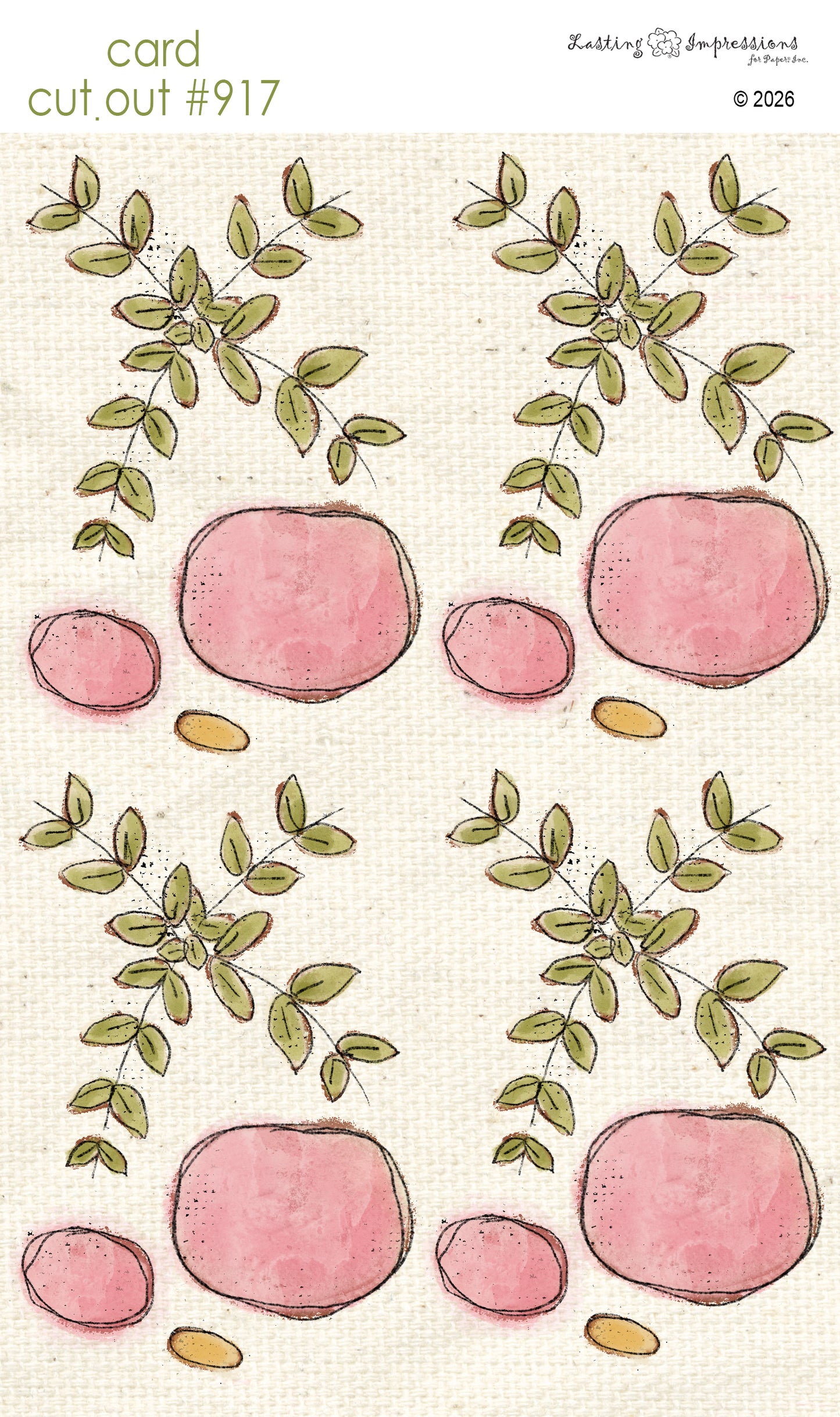 CCO 917 Wild Pink roses