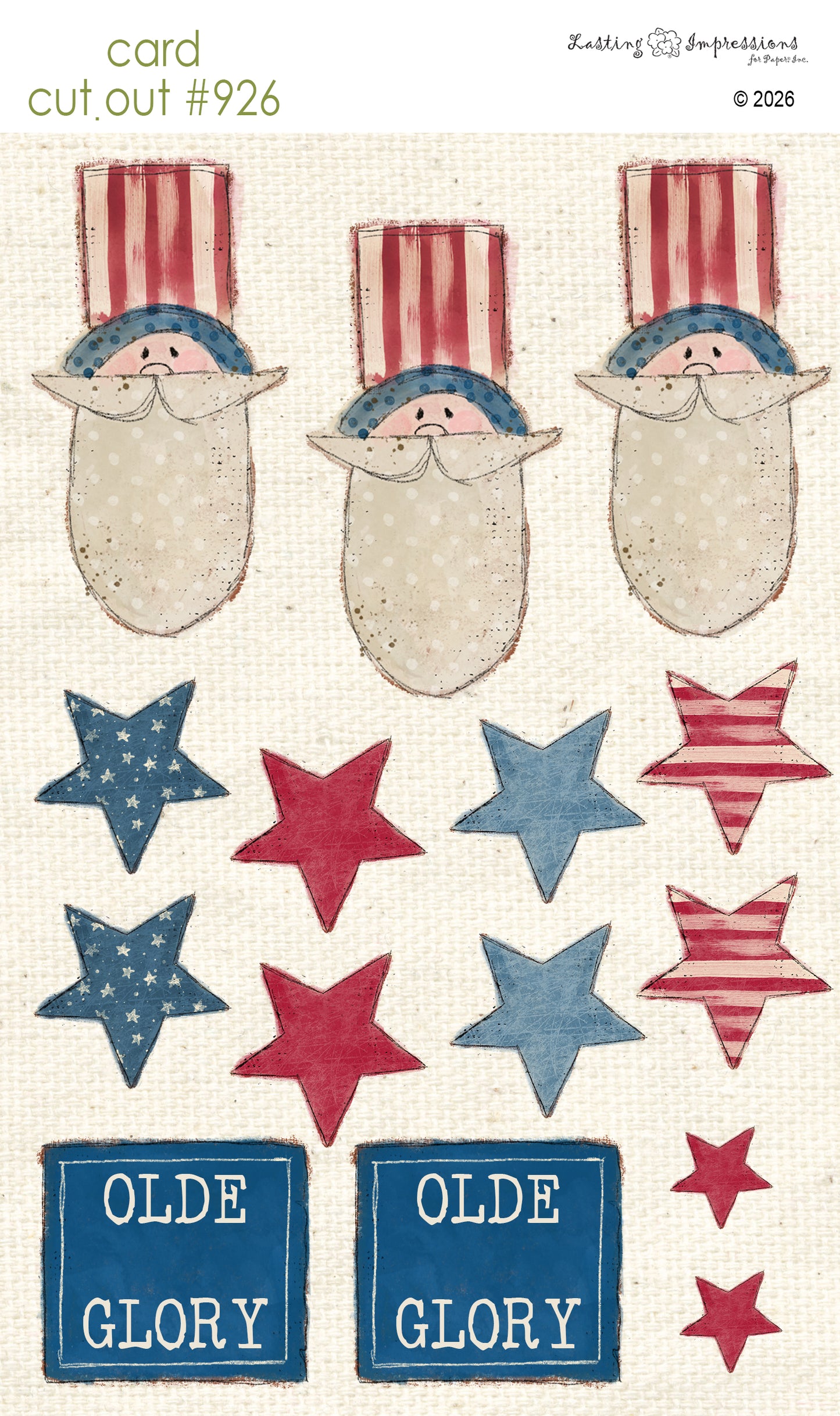 CCO 926 Patriotic Minis