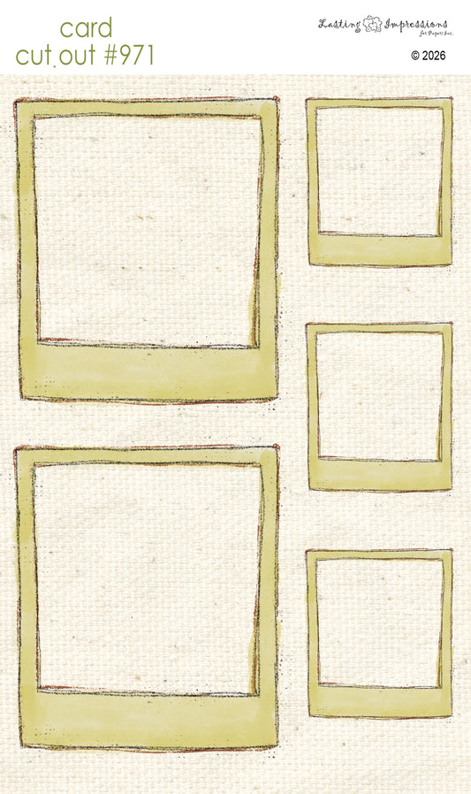 CCO 971 Card Cut Out 971 Pistachio Frame