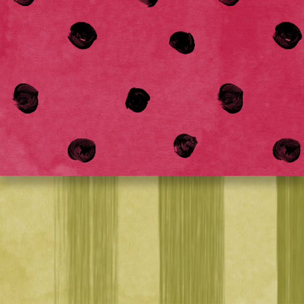 Red Wagon Dots/Messy Inch Worm Stripes Double Sided Cardstock 29-105 (Copy)