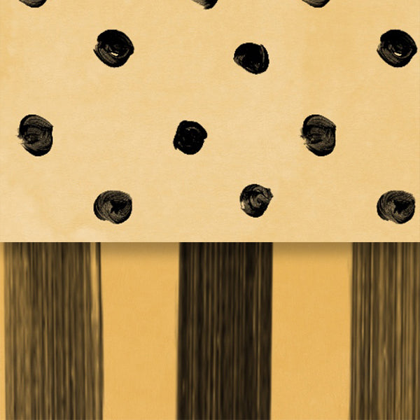 Daylily Bumble Bee & Stripes Double Sided Cardstock 29-105
