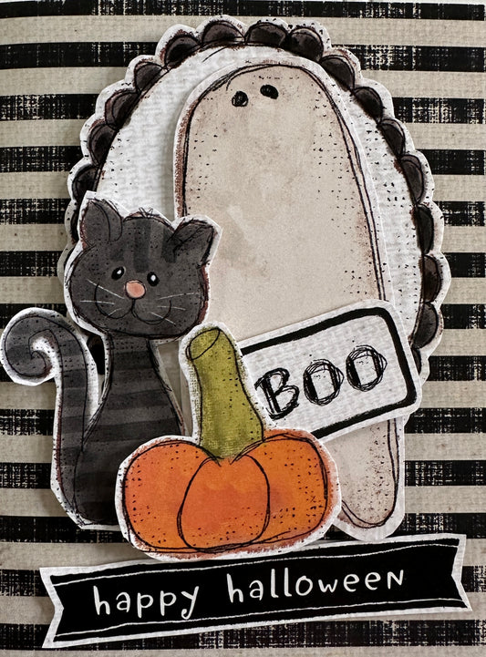 Hocus Pocus Halloween Card Kit, makes 2 each of 9 Cards & 3 Tags