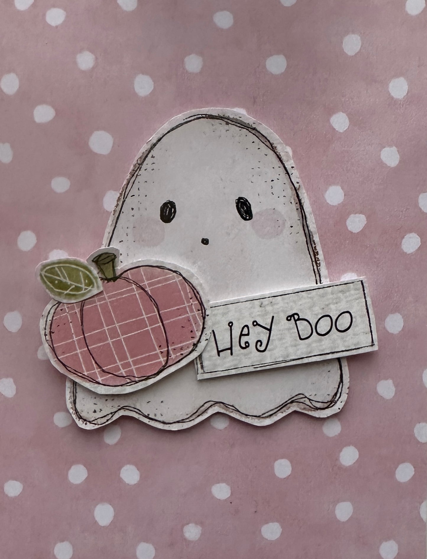 CCO 720 Card Cut Out #720 Chunky Ghost