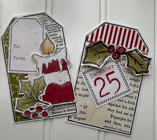 CCO 751 Card Cut Out # 751 Christmas Sentiments