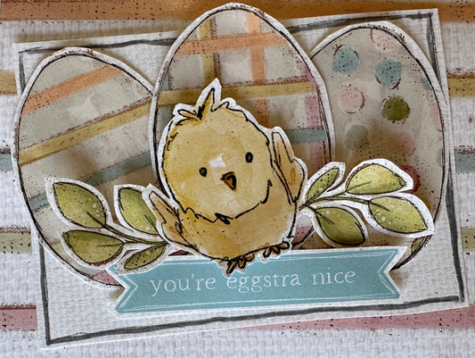 You're Eggstra Nice Card Idea