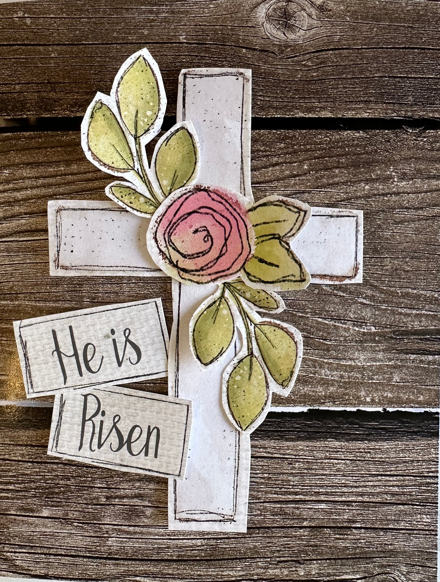 He is Risen Card Idea