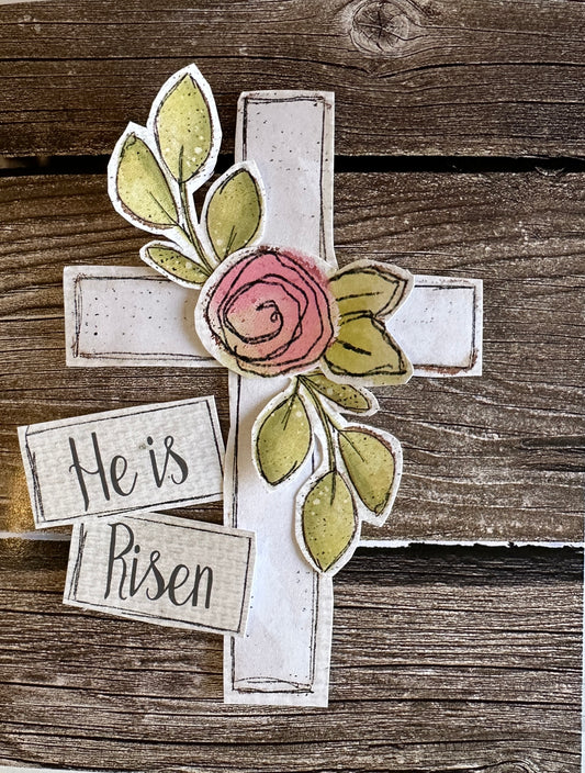 He is Risen Card Idea
