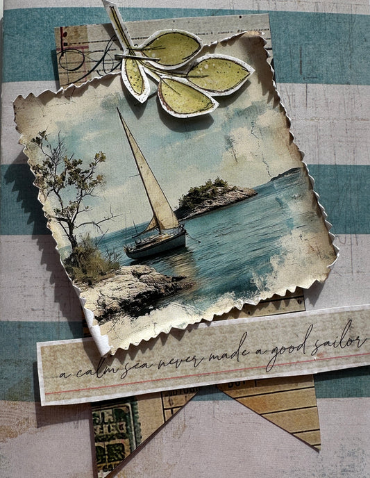 A Calm Sea Card Idea