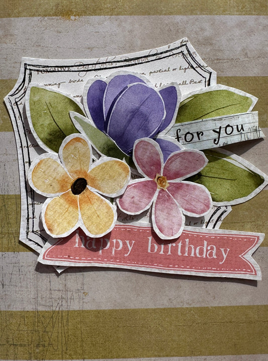 Happy Birthday Card Idea