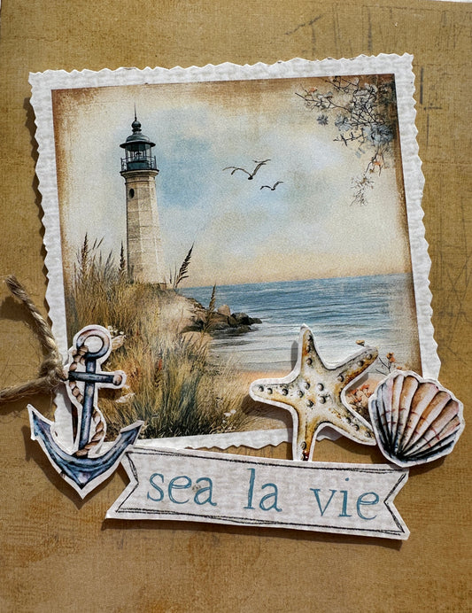 Sea La Vie Card idea