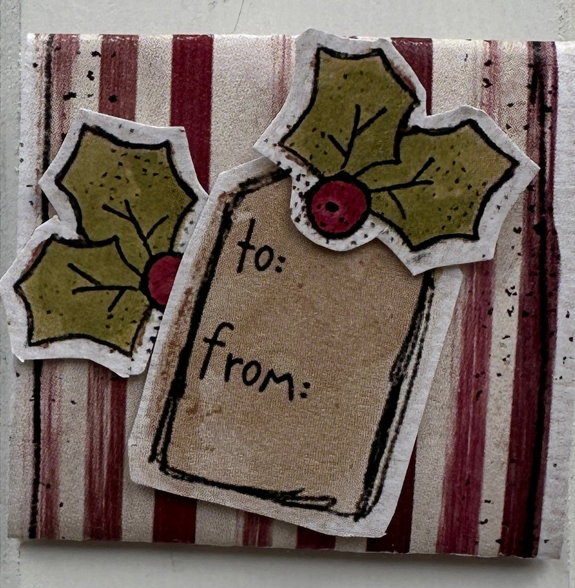 Tiny Tuckable Tags - Christmas Workshop