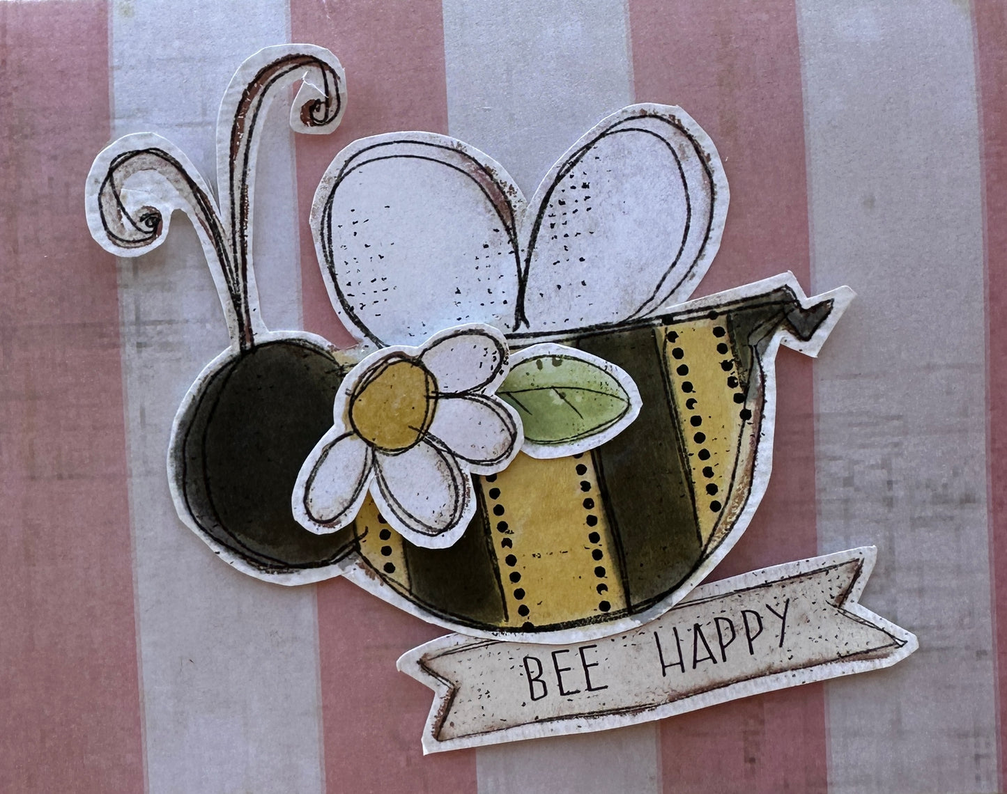 BEE Happy Handmade Card Idea