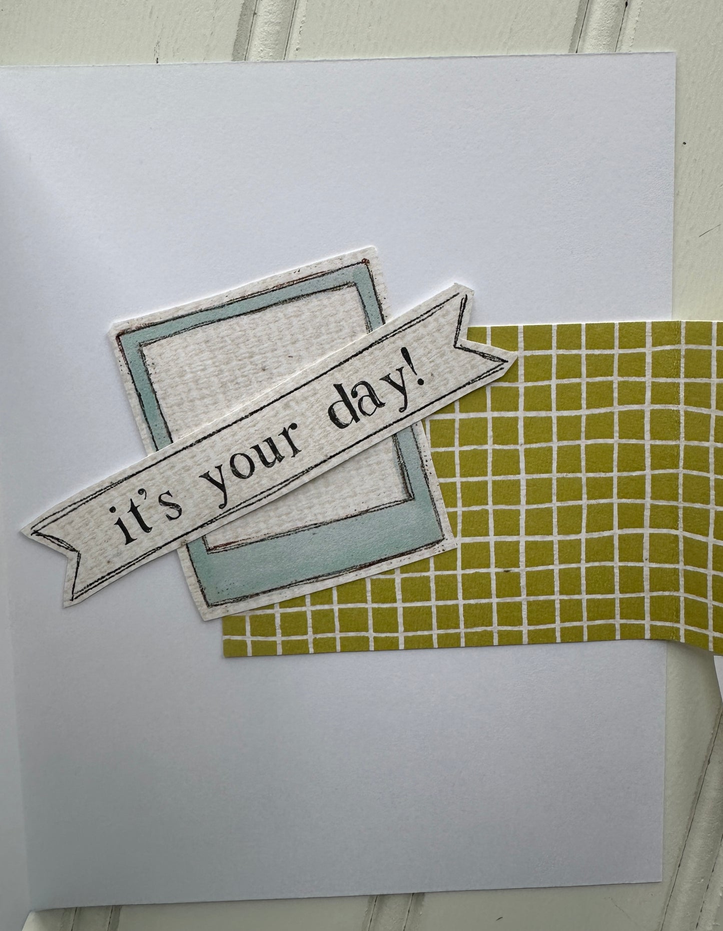 Smile Handmade Card Idea