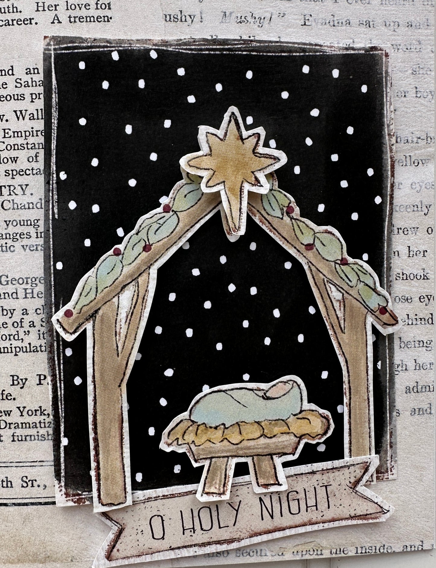 CCO 1019 Card Cut Out 1019 Nativity Scene