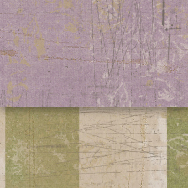 Inch Worm Grungy Jumbo Stripes - Sugar Plum Grungy Chalky Solid Double Sided Cardstock
