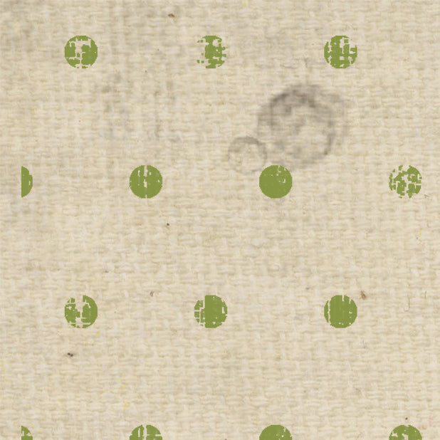 ******* Inch Worm Tea Stained Dots Cardstock