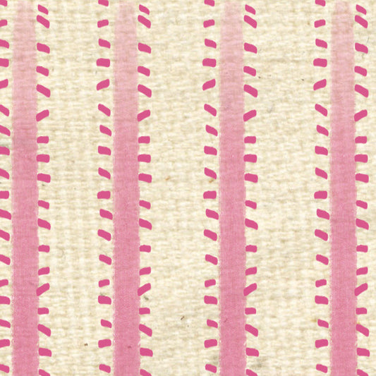 Pink Cosmos Ticking Cardstock