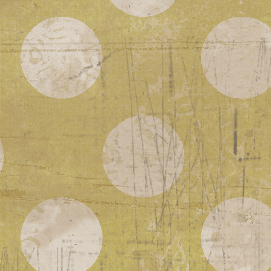 Pistachio Grungy Jumbo Dots Cardstock