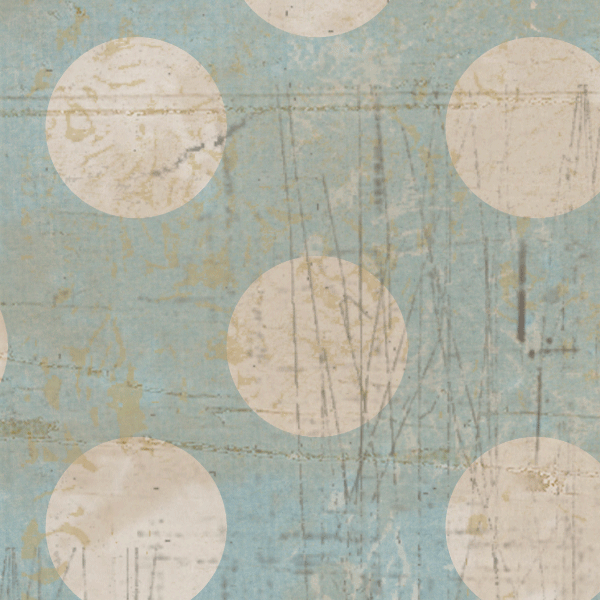 Blue Sky Grungy Jumbo Dots Cardstock