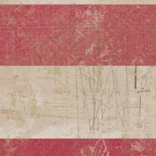 Red Wagon Grungy Jumbo Stripes Cardstock
