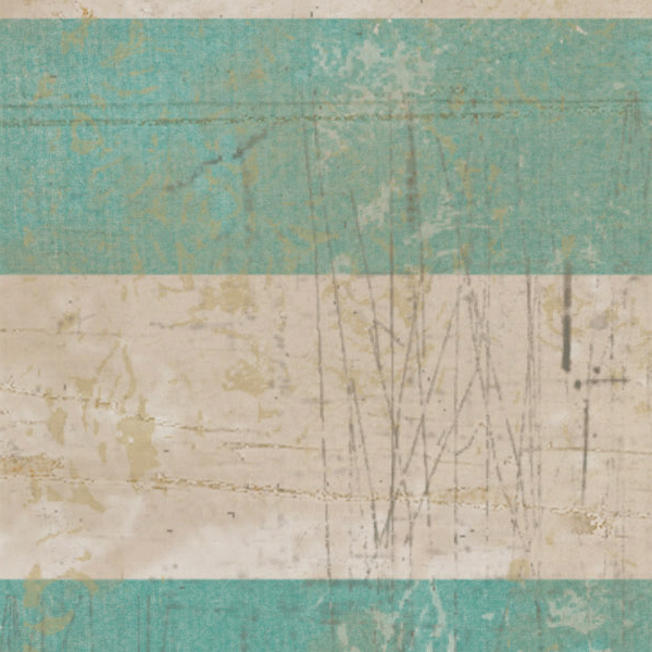 Sea Foam Grungy Jumbo Stripes Cardstock
