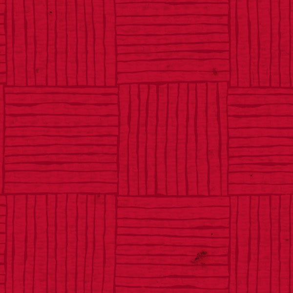Basket Weave Red Wagon Cardstock 37-106