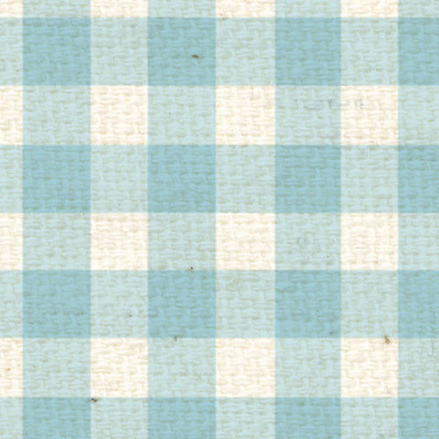 *FBG8  French Blue Gingham Paper  8 1/2 x 11