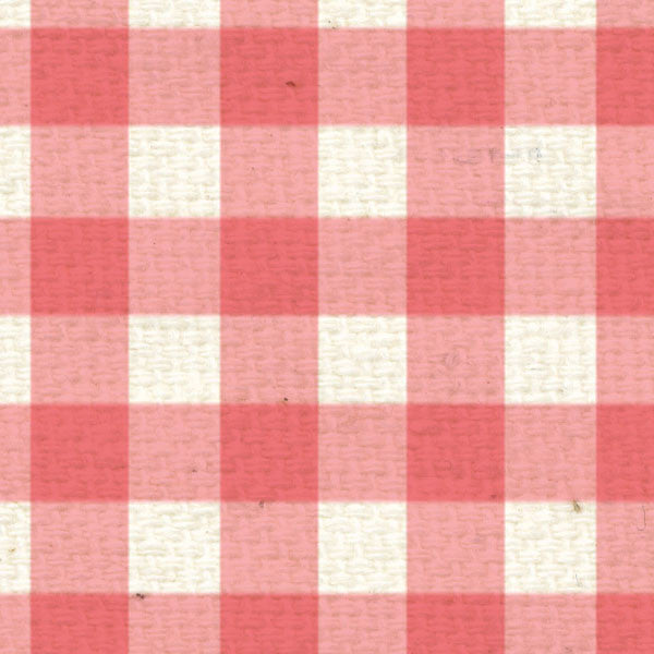PGG8  Pink Geranium Gingham Paper  8 1/2 x 11