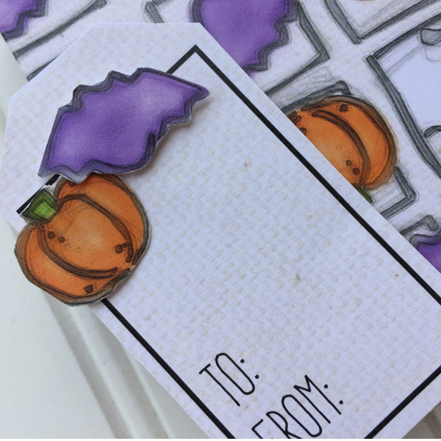 Halloween Crayon Boxes - set of 2
