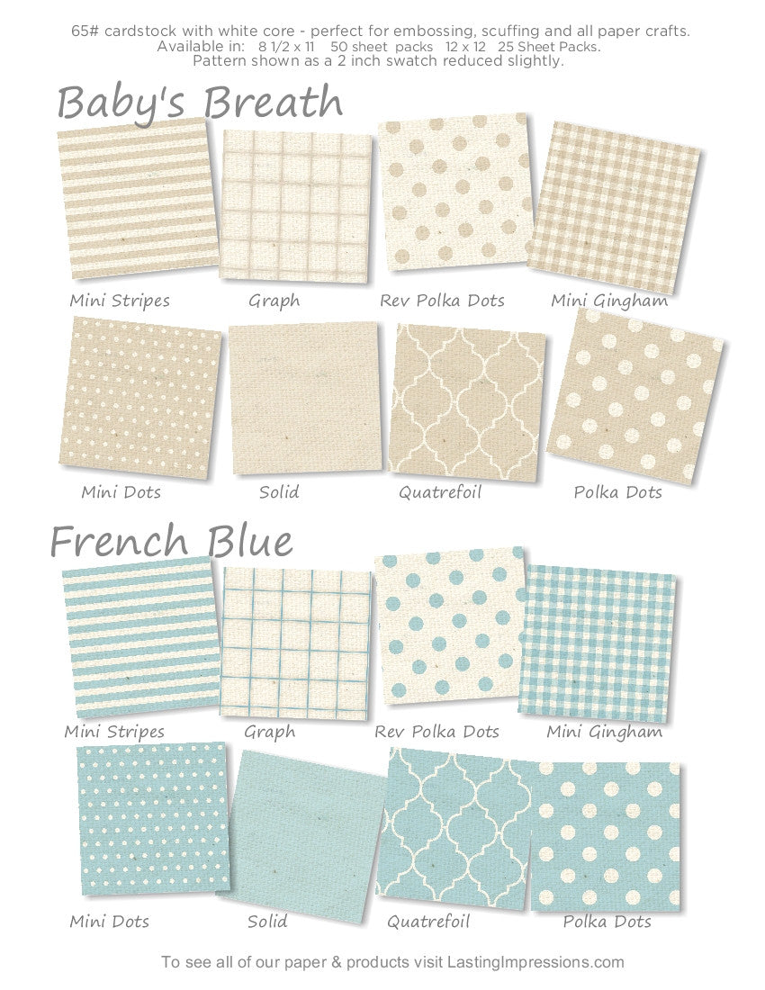 2016 Spring Paper Collection 8 1/2 x 11