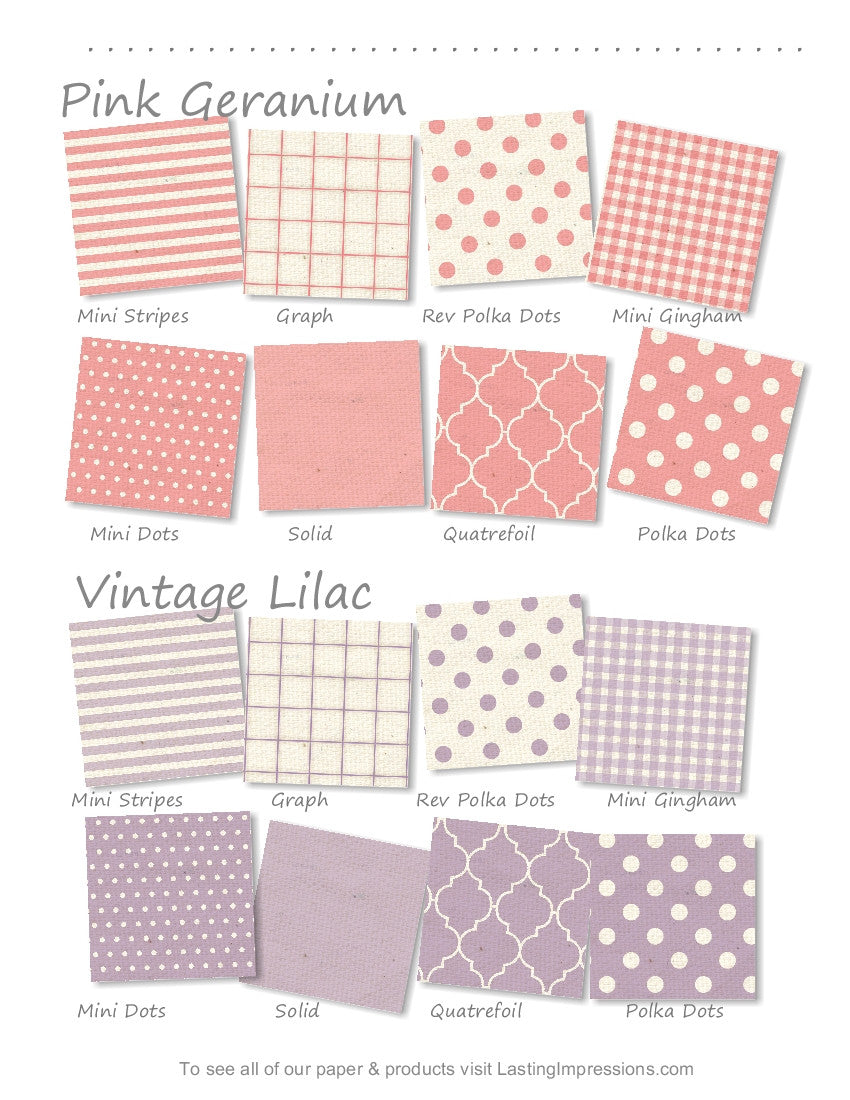 2016 Spring Paper Collection 8 1/2 x 11