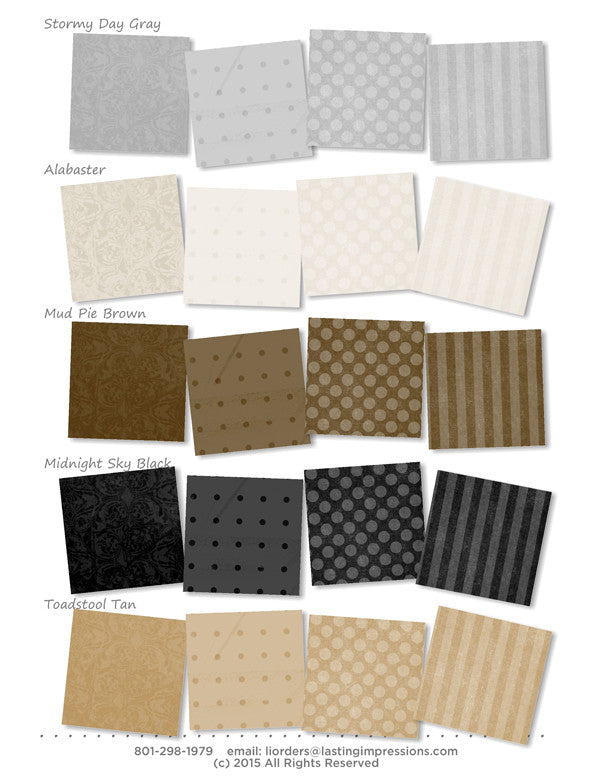 2015 Spring Paper Collection 8 1/2 x 11