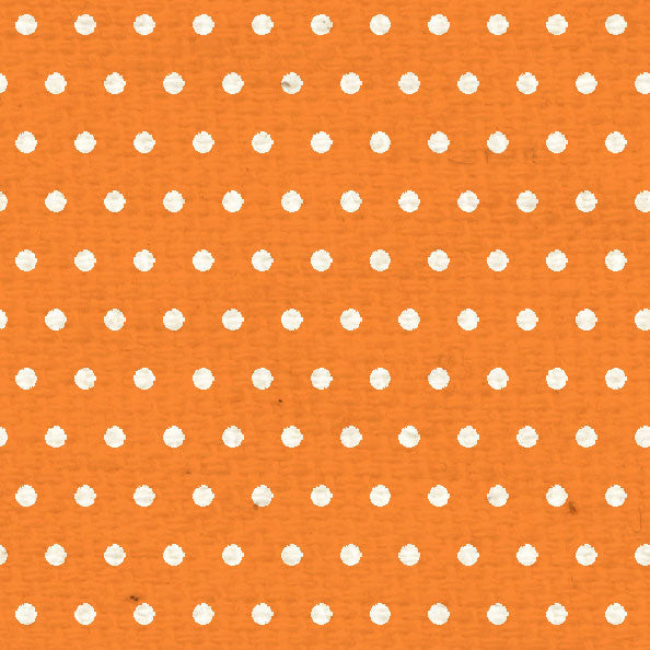 OPMD8 Orange Poppy Mini Dots 8 1/2 x 11