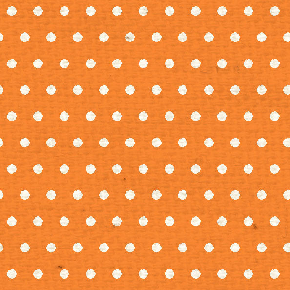 *OPMD8 Orange Poppy Mini Dots 8 1/2 x 11